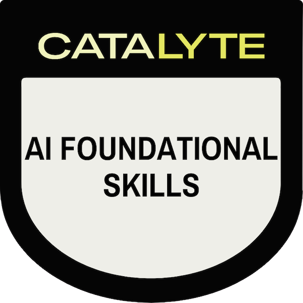 Catalyte: AI Foundational Skills